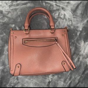 Small pink handbag